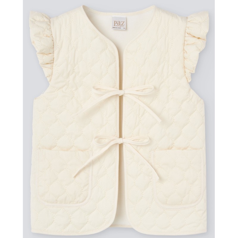 Chaleco infantil acolchado de la marcha española Paz Rodriguez