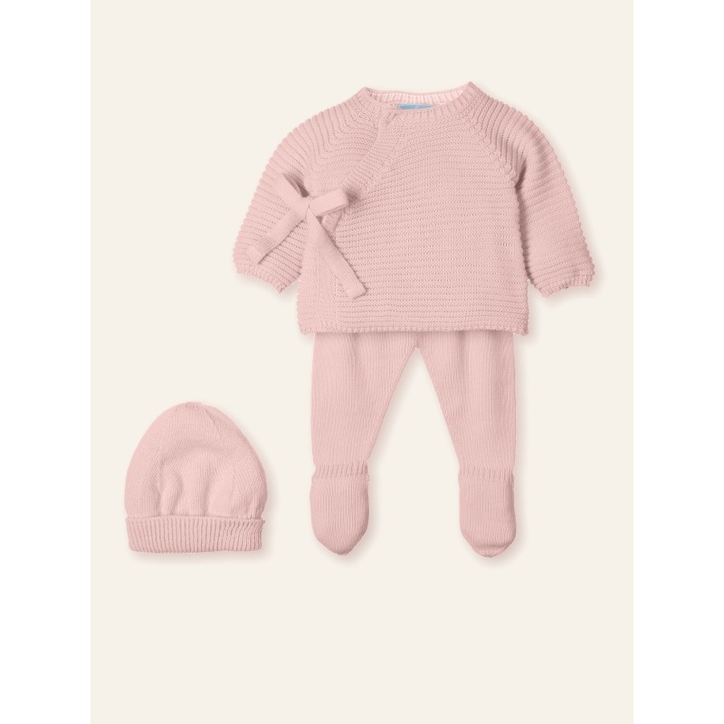 Conjunto polaina 3p cruzado con capota