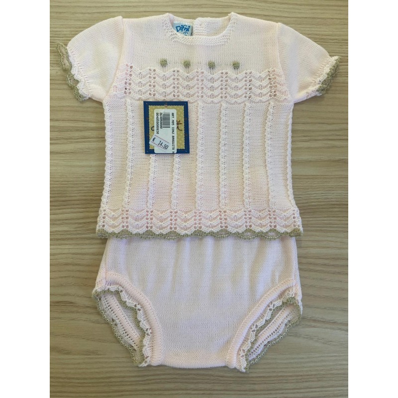 Conjunto braguita hilo