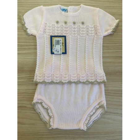 Conjunto braguita hilo