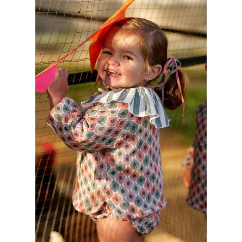 Sudadera étnica bebe niña