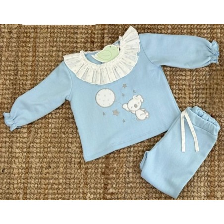 Conjunto koala globo niña