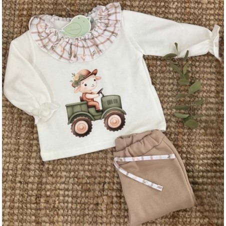 Conjunto granja niña