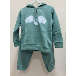 Conjunto chandal elefante  gorro