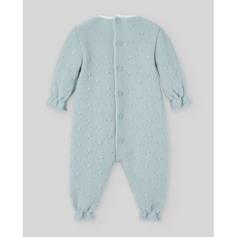 Pelele punto cuello babero niña