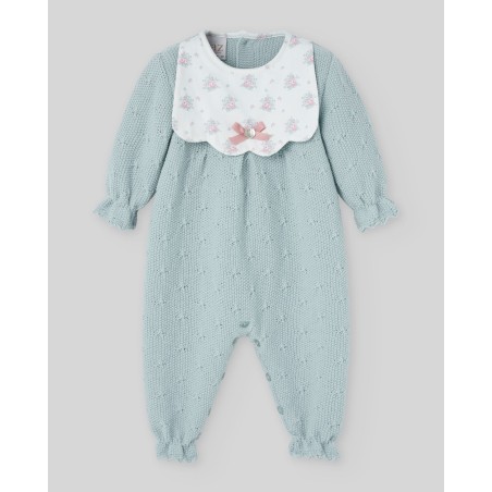 Pelele punto cuello babero niña