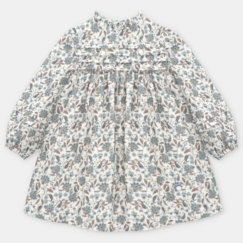 Vestido tela estampada