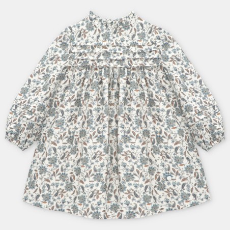 Vestido tela estampada