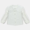 Blusa tela cuello niña