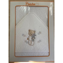 Capa de baño oso 1x1 m