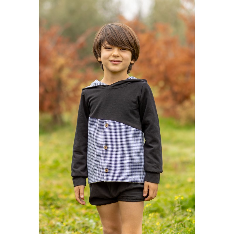 Sudadera niño star de la marca española Boetie