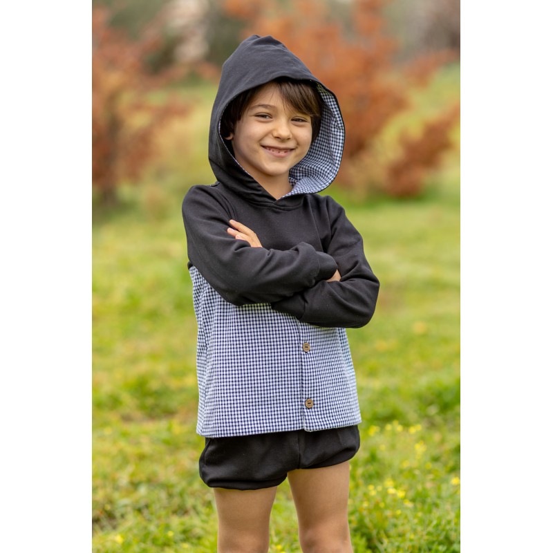 Sudadera niño star de la marca española Boetie