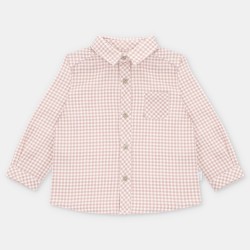 Camisa niño vichy terciopelo