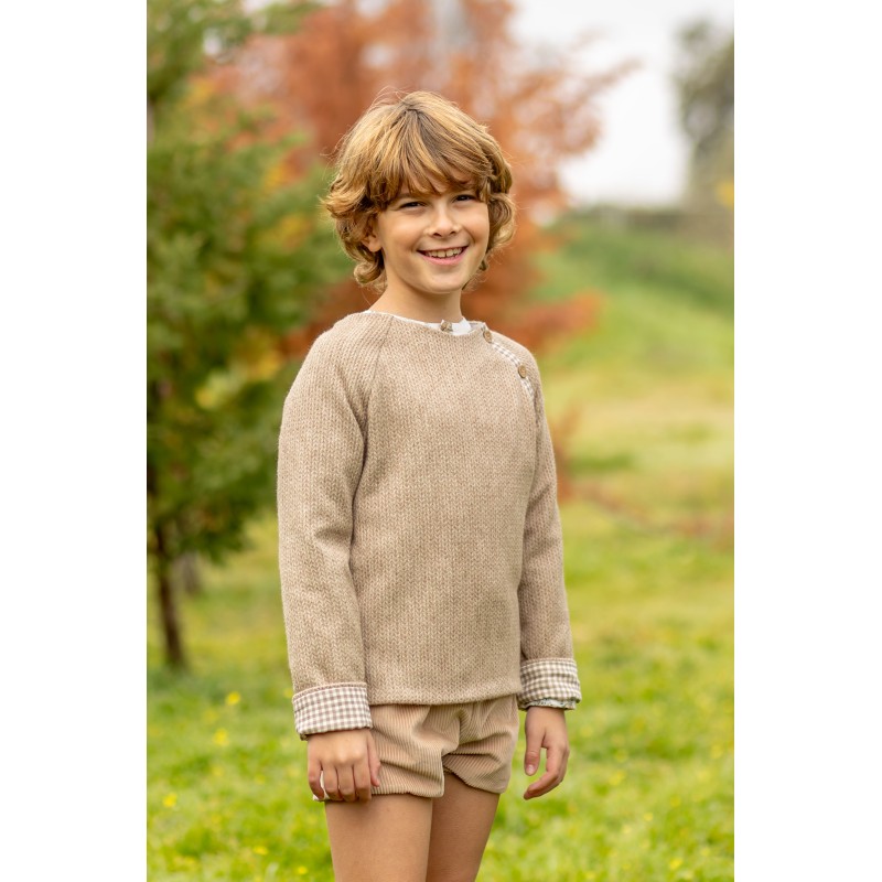 Sudadera unisex Camps pelito por dentro de la marca española Boetie