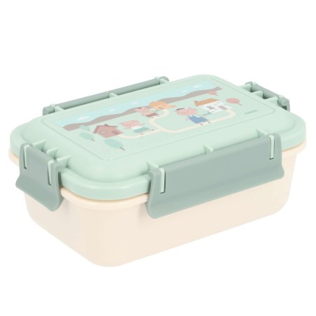 Caja almuerzo tres cerditos 900 ml