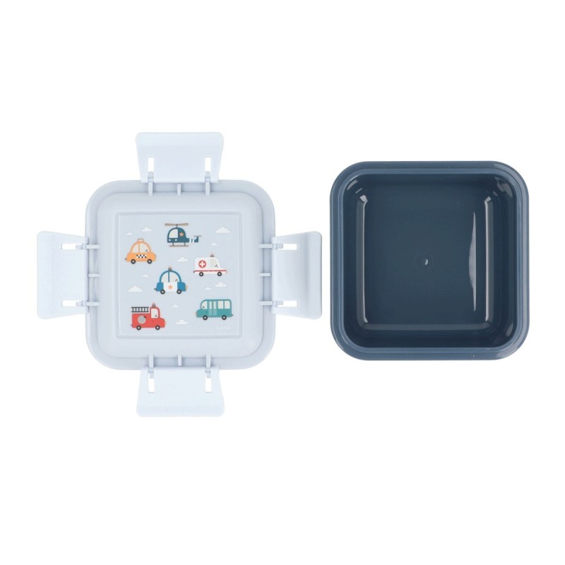 Caja almuerzo coches 380 ml