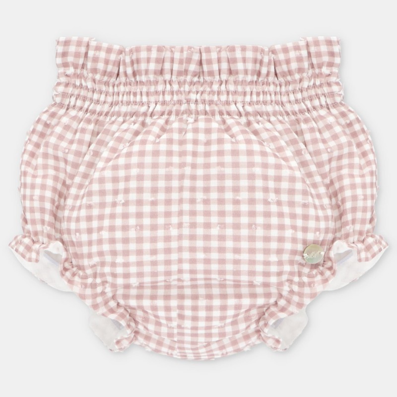 Braguita tela cuadros niña