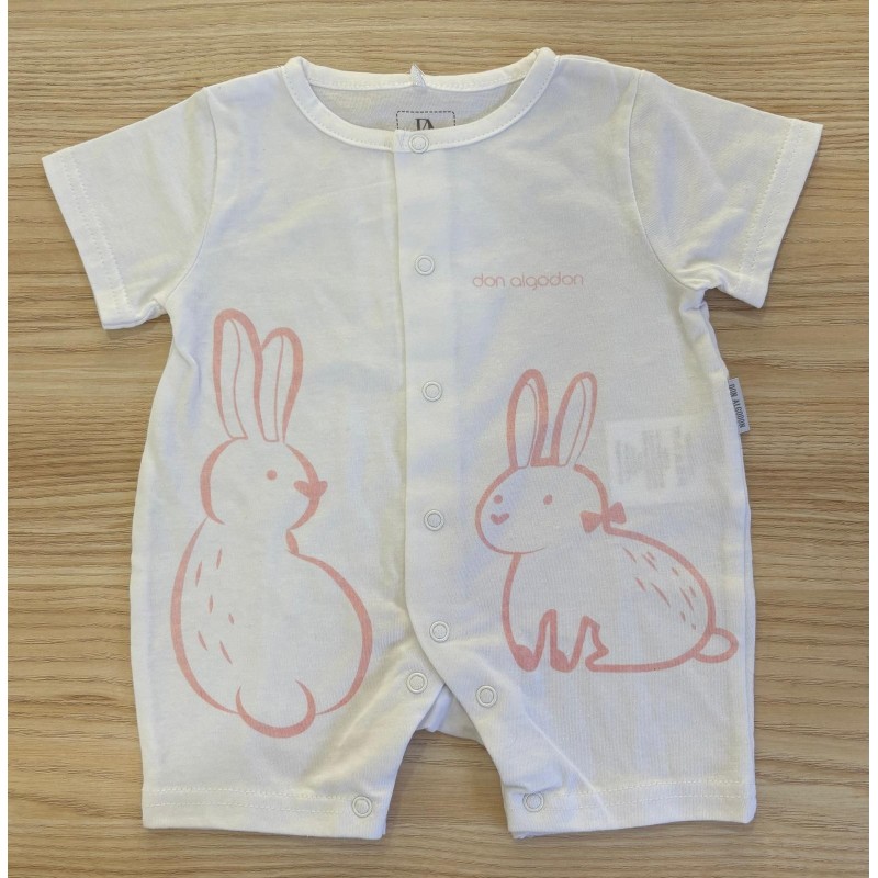 Pelele bebe niña conejo