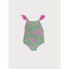 Bañador bebe fam. cachemir verde y rosa  Colección primavera-verano 2025