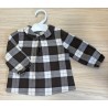 Blusa bebe cuadros