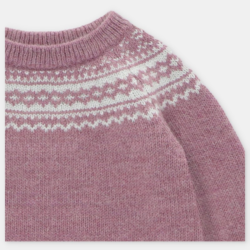 Jersey punto jacquard niño