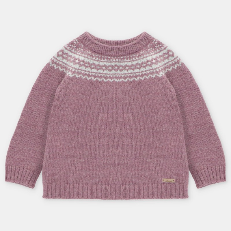 Jersey punto jacquard niño