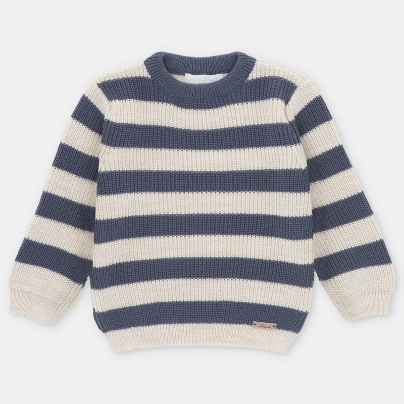 Jersey punto rayas niño