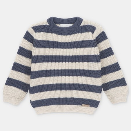 Jersey punto rayas niño