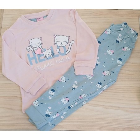 Pijama 2 piezas gatitos