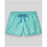 Bañador niño infantil verde lago.  Colección primavera-verano de la marca española Paz Rodriguez
