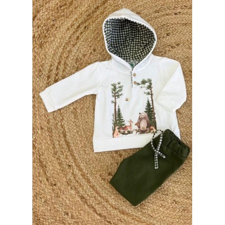 chandal bosque gorro