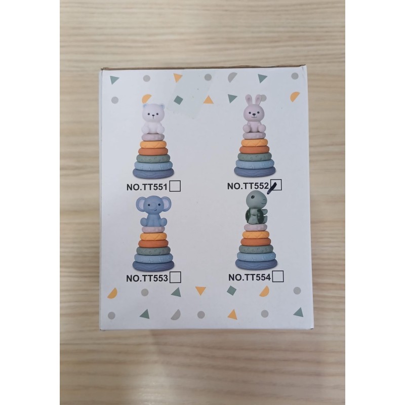 Juguete apilable conejito