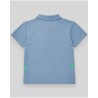 Polo niño infantil azul añil  Colección primavera-verano de la marca española Paz Rodriguez