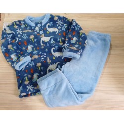 Pijama coralina dinosaurio