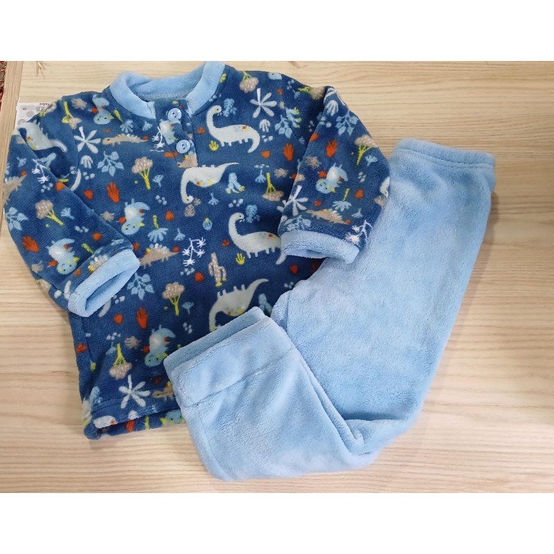 Pijama coralina dinosaurio