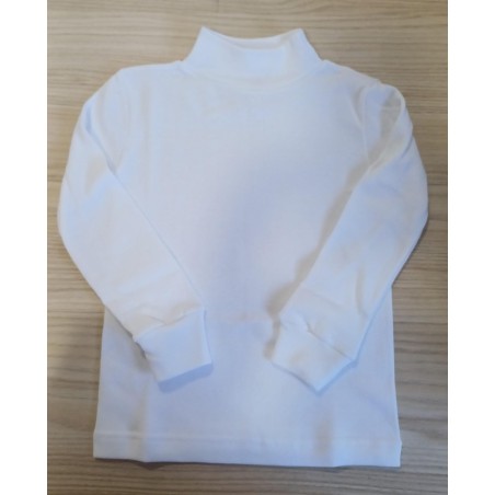 camiseta cuello semicisne