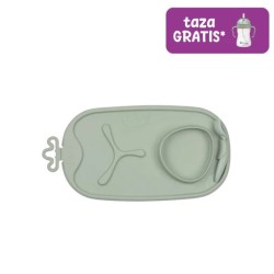 Bandeja de silicona Roll + Go con cuchara