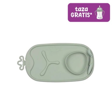 Bandeja de silicona Roll + Go con cuchara