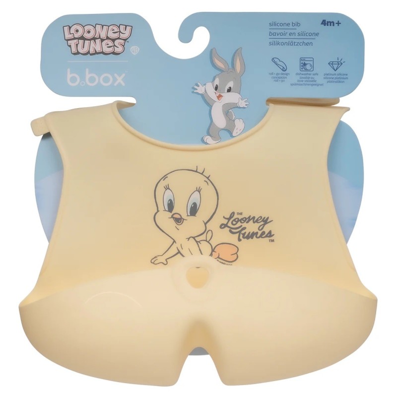 Babero silicona - Looney Tunes