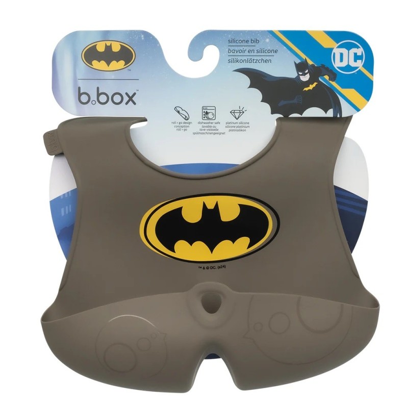 Babero silicona Batman