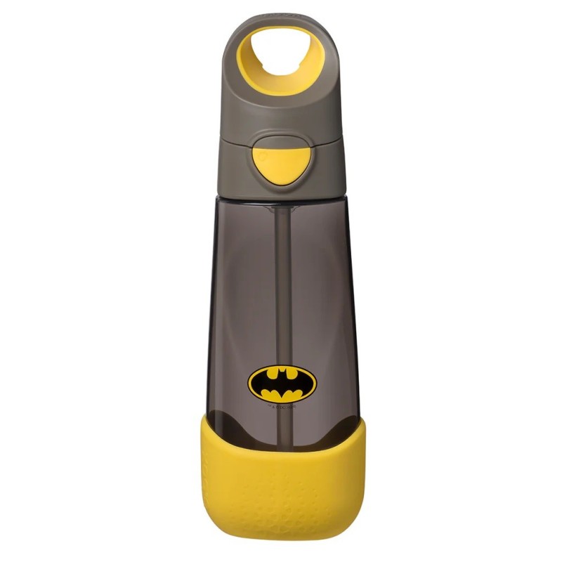 Botella de tritán con pajita 600ml Batman