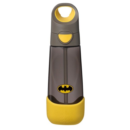 Botella de tritán con pajita 600ml Batman