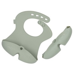 Babero silicona Bbox - Sage