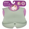 Babero silicona Bbox - Sage