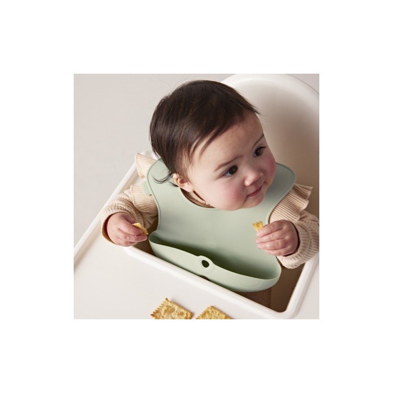 Babero silicona Bbox - Sage