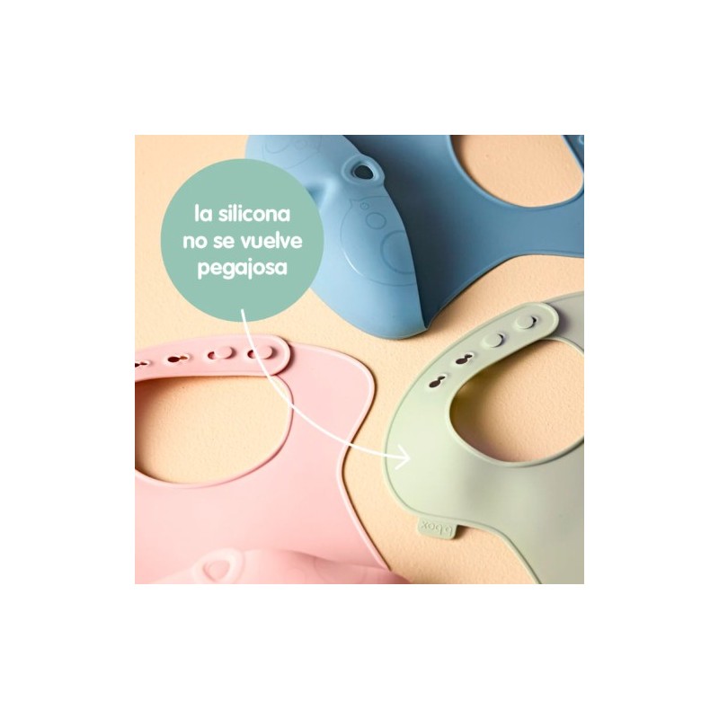 Babero silicona Bbox - Sage