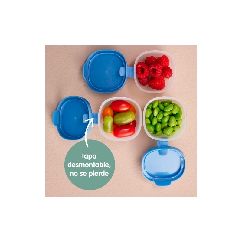 Depósitos Snack tubs 2 ud - Forest