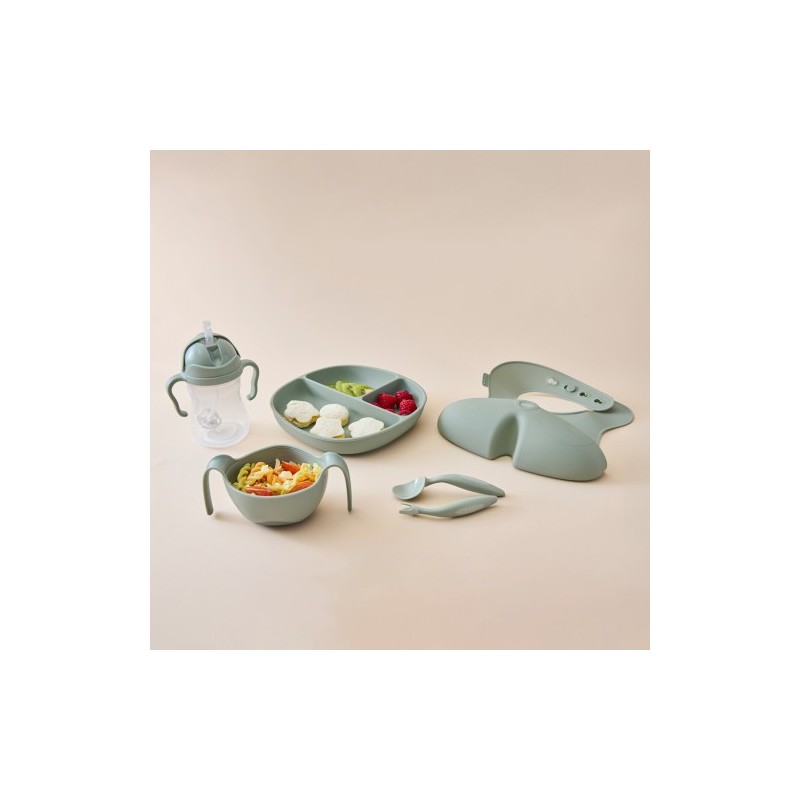 Cubiertos infantiles con cajita blw - Sage