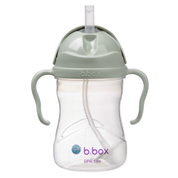 Taza con pajita flexible con pesa - Sage