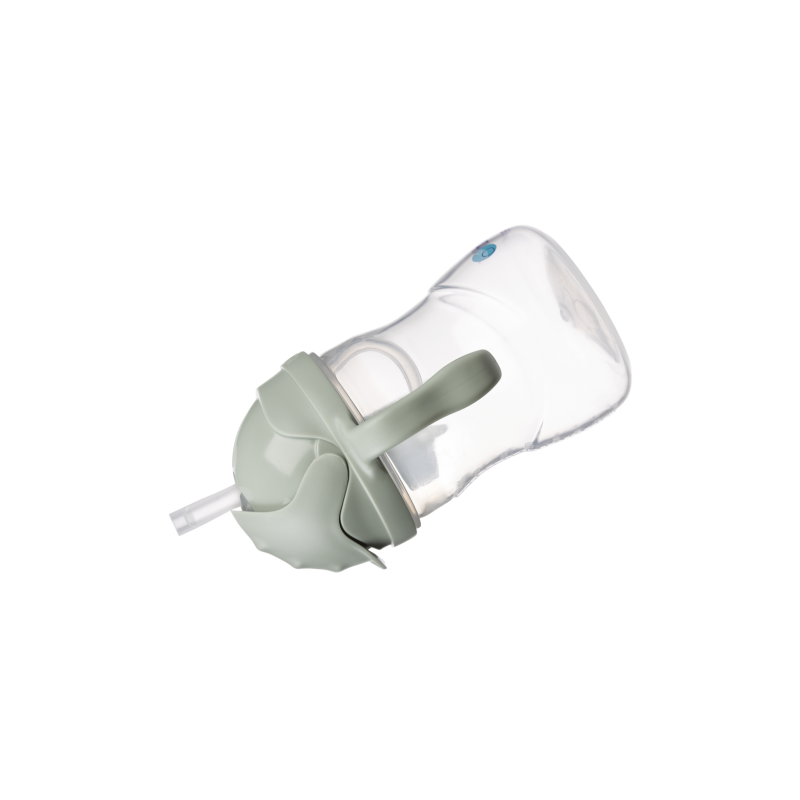 Taza con pajita flexible con pesa - Sage